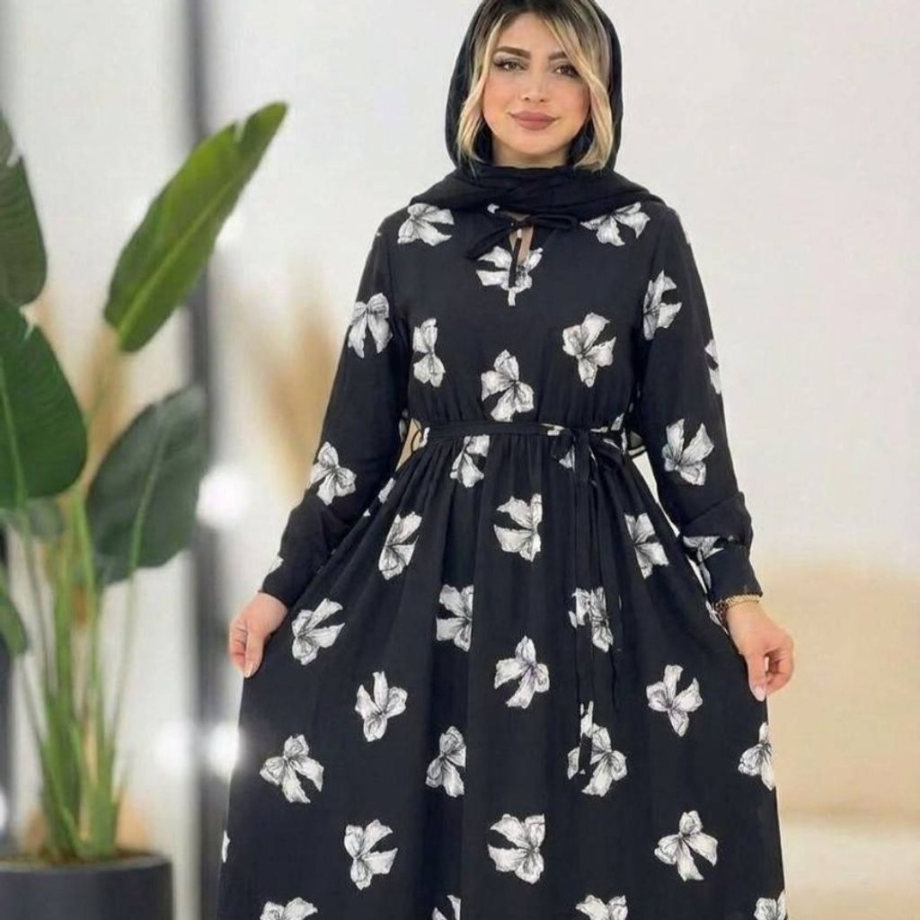 خرید انلاین پیراهن طرح پاپیون