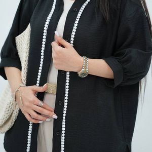 شومیز مشکی شانتون س ست زنانه