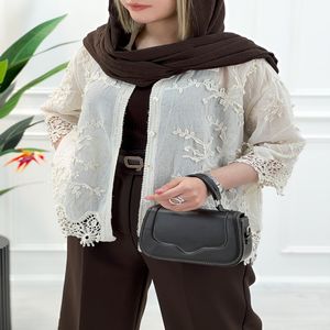 خرید اینترنتی قیمت شومیز گیپور زنانه ارغوان | تاتاتا