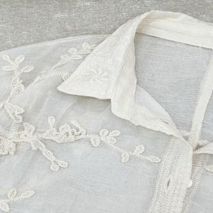 خرید اینترنتی قیمت شومیز گیپور زنانه ارغوان | تاتاتا