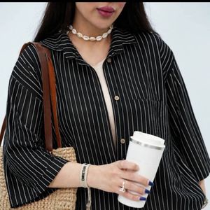 شومیز راه راه فلور