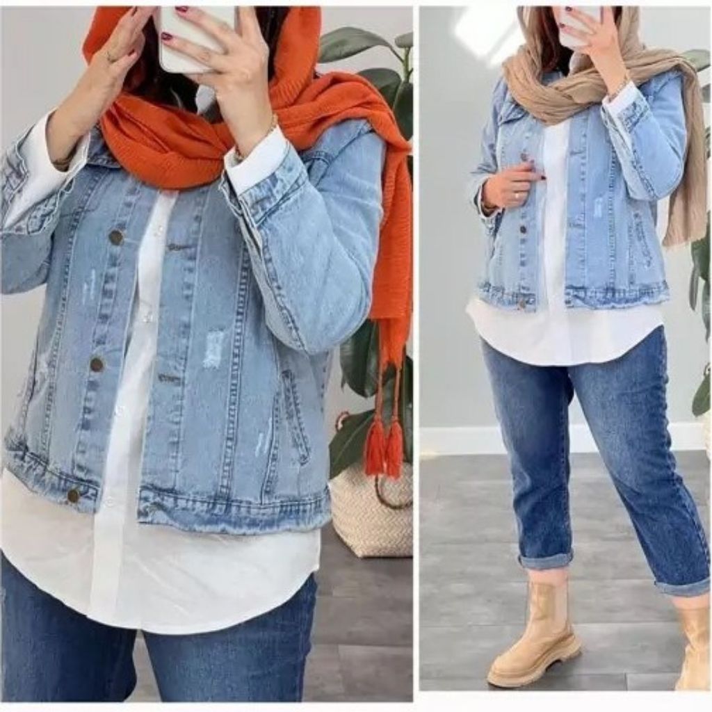 قیمت ارزان کت جین نسیم