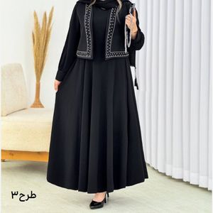 خرید اینترنتی قیمت ست  پیراهن و جلیغه مشکی مازراتی
