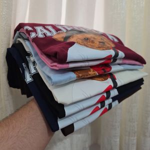مشخصات تی شرت نخ پنبه کالیفرنیا