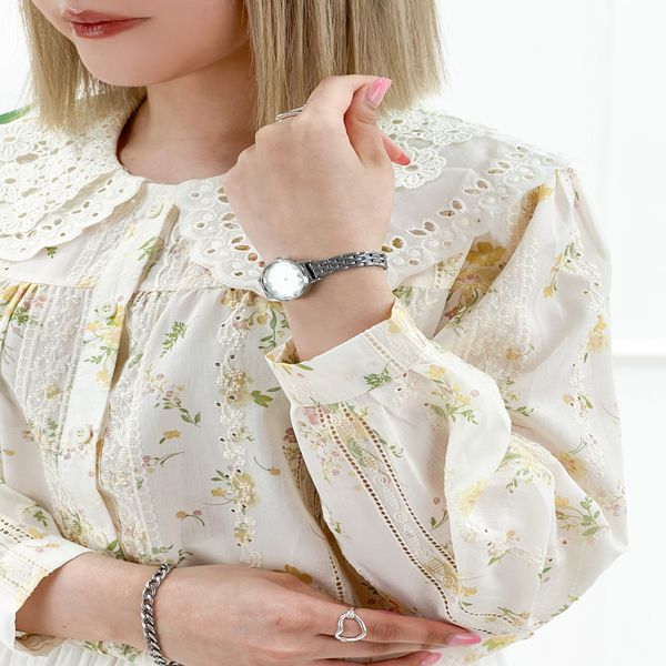شومیز یقه دلبری پرنیان زنانه - تاتاتا