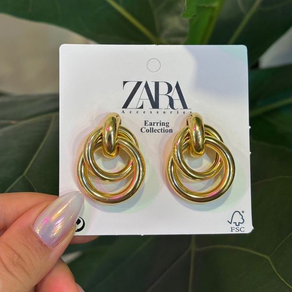 گوشواره زارا وارداتی