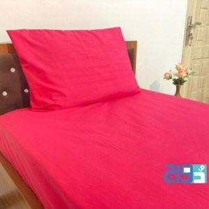 قیمت روتختی و ملحفه کشدار عرض 90 رنگ سرخابی