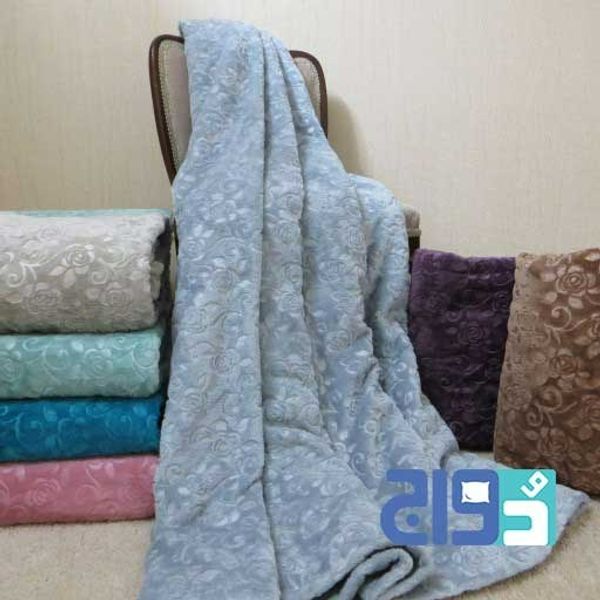 پتوی مسافرتیژله ای دونفره تیسا رنگ کالباسی