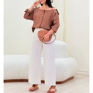 خرید اینترنتی شومیز یقه بندی 2 diya