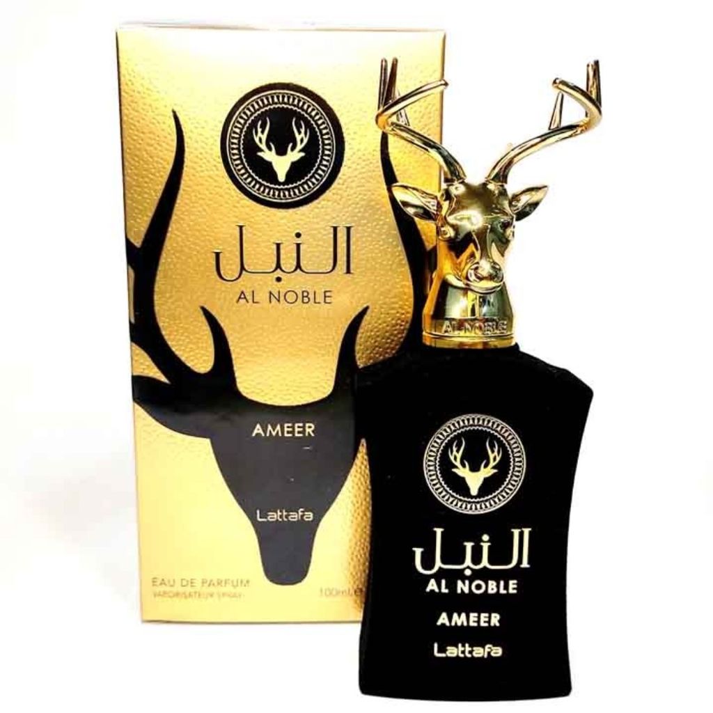 قیمت ارزان ادکلن النبل امیر عامر لطافه حجم 100 میل ALNOBLE AMEER
