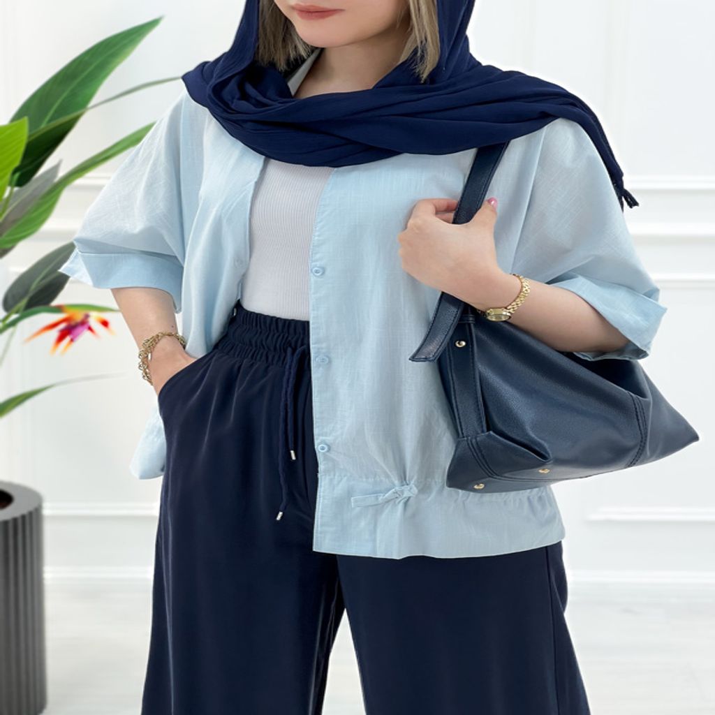 خرید اینترنتی قیمت شومیز پایین گتر تابستانی زنانه | تاتاتا