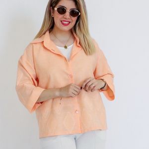 قیمت ارزان شومیز لینن مونارک