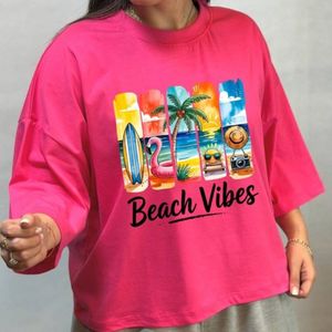 تیشرت باکسی beach vibes