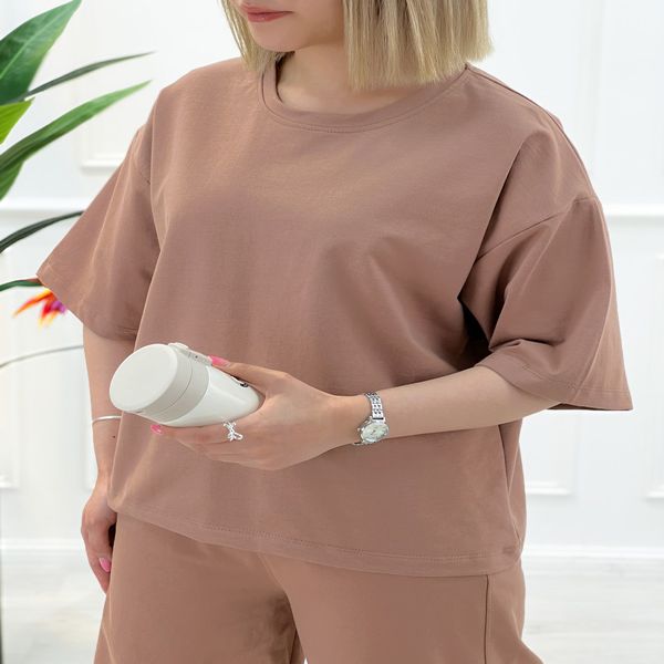 ست تیشرت شلوار مسافرتی دلسا | تاتاتا