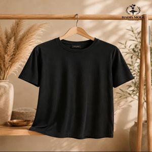 تیشرت ریون  گرم بالا سایز بزرگ زنانه دخترانه وارداتی