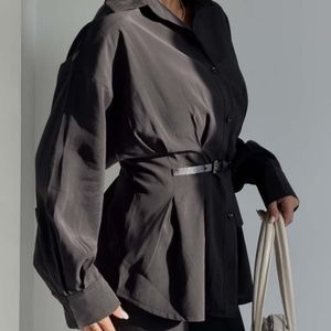 خرید اینترنتی شومیز کمربندی کد 220733