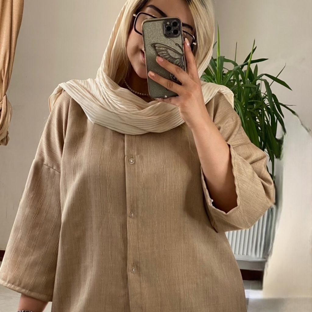 خرید اینترنتی مانتو کراش نهال ارش
