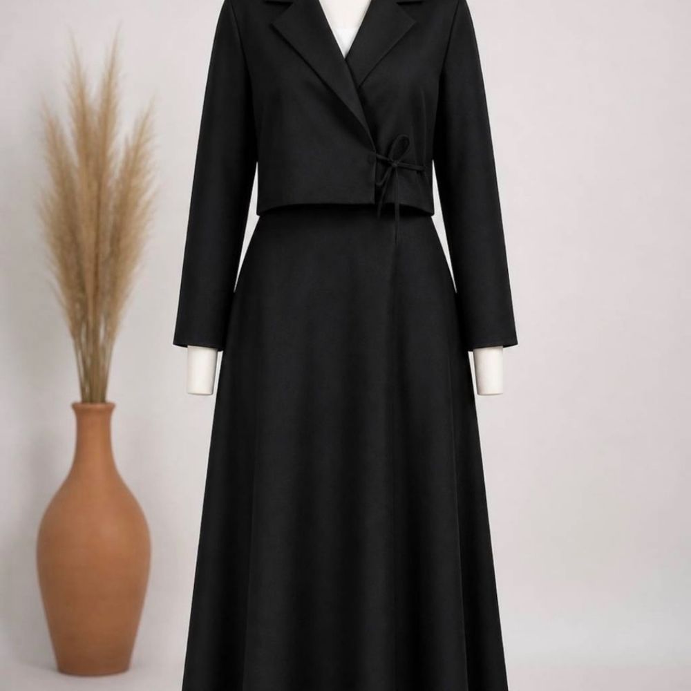 قیمت ارزان شومیز دامن جلو گره راش