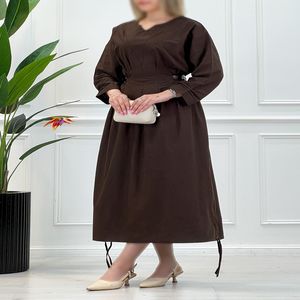 خرید اینترنتی قیمت پیراهن بلند رسمی پیله دار زنانه | تاتاتا