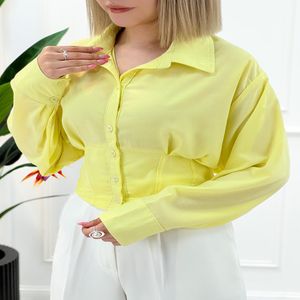 خرید اینترنتی قیمت کراپ شومیز جذب زنانه رژین | تاتاتا