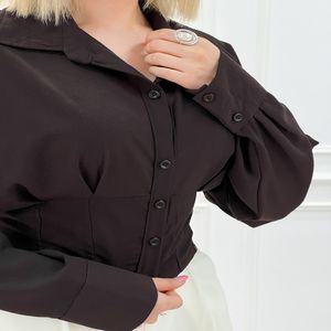 خرید اینترنتی قیمت کراپ شومیز جذب زنانه رژین | تاتاتا