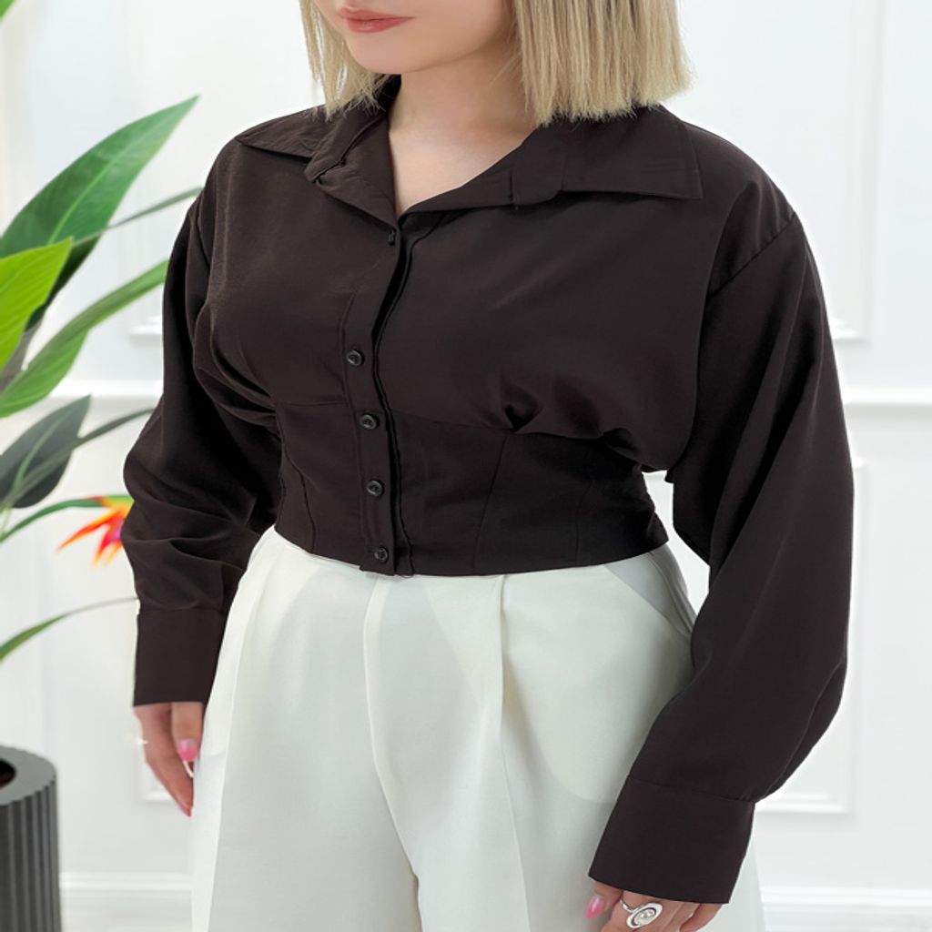 خرید اینترنتی قیمت کراپ شومیز جذب زنانه رژین | تاتاتا