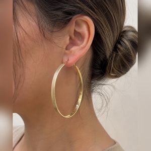 گوشواره حلقه ای رنگ ثابت