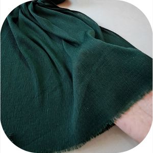 خرید اینترنتی قیمت شال پلیسه منگوله دار ساده کد 101