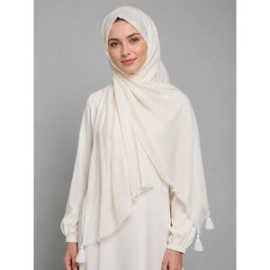 شال پلیسه منگوله دار کد 123