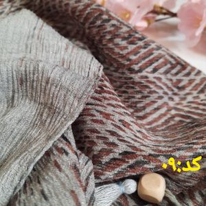 خرید اینترنتی قیمت شال زنانه تابستانه لمه دار برشکا کد A09
