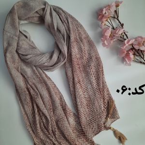 شال زنانه تابستانه لمه دار برشکا کدA06