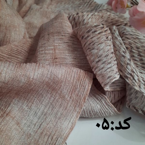 شال زنانه تابستانه لمه دار برشکا کدA05