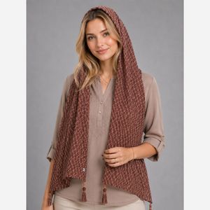 شال زنانه تابستانه برشکا طرح H کد A03