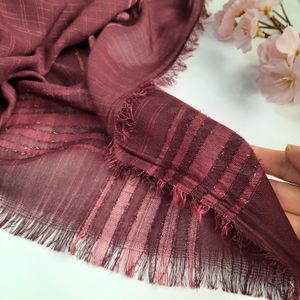 خرید اینترنتی قیمت روسری لنین لمه دار قواره 140 کد1