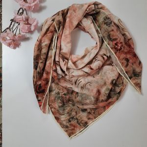 خرید اینترنتی قیمت روسری قواره 100 نخی سیمارو کدP33764