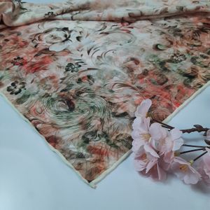 خرید اینترنتی قیمت روسری قواره 100 نخی سیمارو کدP33764