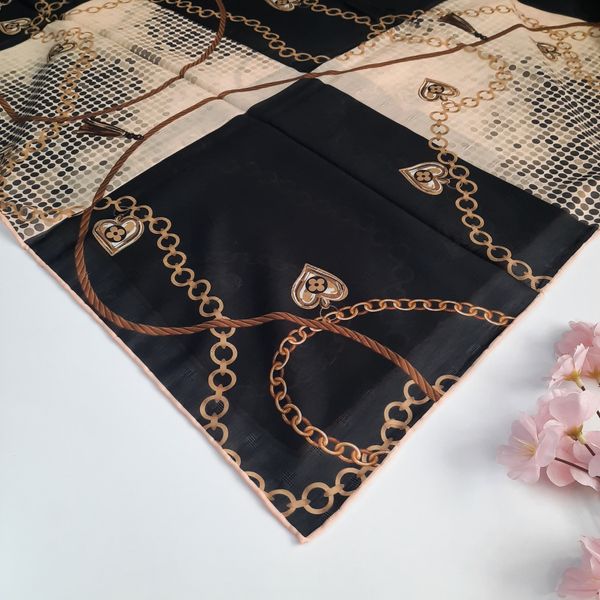 روسری نخی قواره 100 سیمارو کد V37471