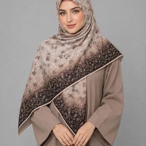 روسری نخی قواره 120 کد D253