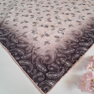 خرید اینترنتی قیمت روسری نخی قواره 120 کد D253