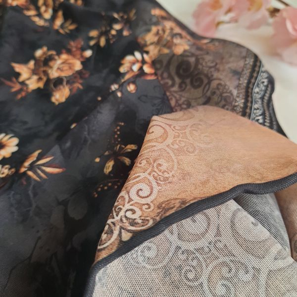 روسری نخی قواره 120 کدC824