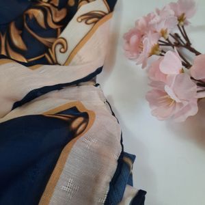 خرید اینترنتی قیمت روسری نخی قواره130 سیمارو کدP31543