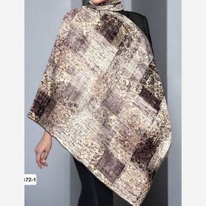 خرید اینترنتی قیمت روسری نخی قواره 130 سیمارو کدP34721