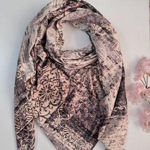 خرید اینترنتی قیمت روسری نخی قواره 130 سیمارو کدP34721