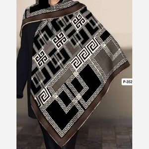 خرید اینترنتی قیمت روسری نخی قواره 130 سیمارو کد P35291