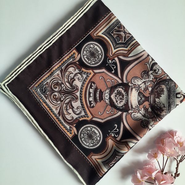 روسری نخی قواره 130 سیمارو کد P31764
