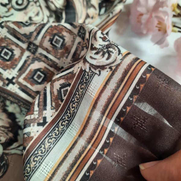 روسری نخی قواره 130 سیمارو کد P31764