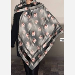 خرید اینترنتی قیمت روسری نخی قواره130 سیمارو کد V86791