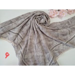 خرید اینترنتی قیمت روسری پلیسه قواره 120 کد A06