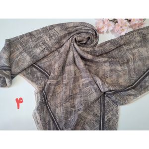 خرید اینترنتی قیمت روسری پلیسه قواره 120 کد A04