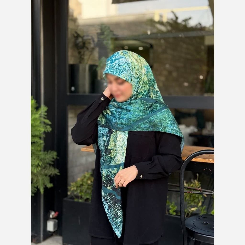 خرید اینترنتی قیمت روسری نخی قواره 140 سی تو کد x488